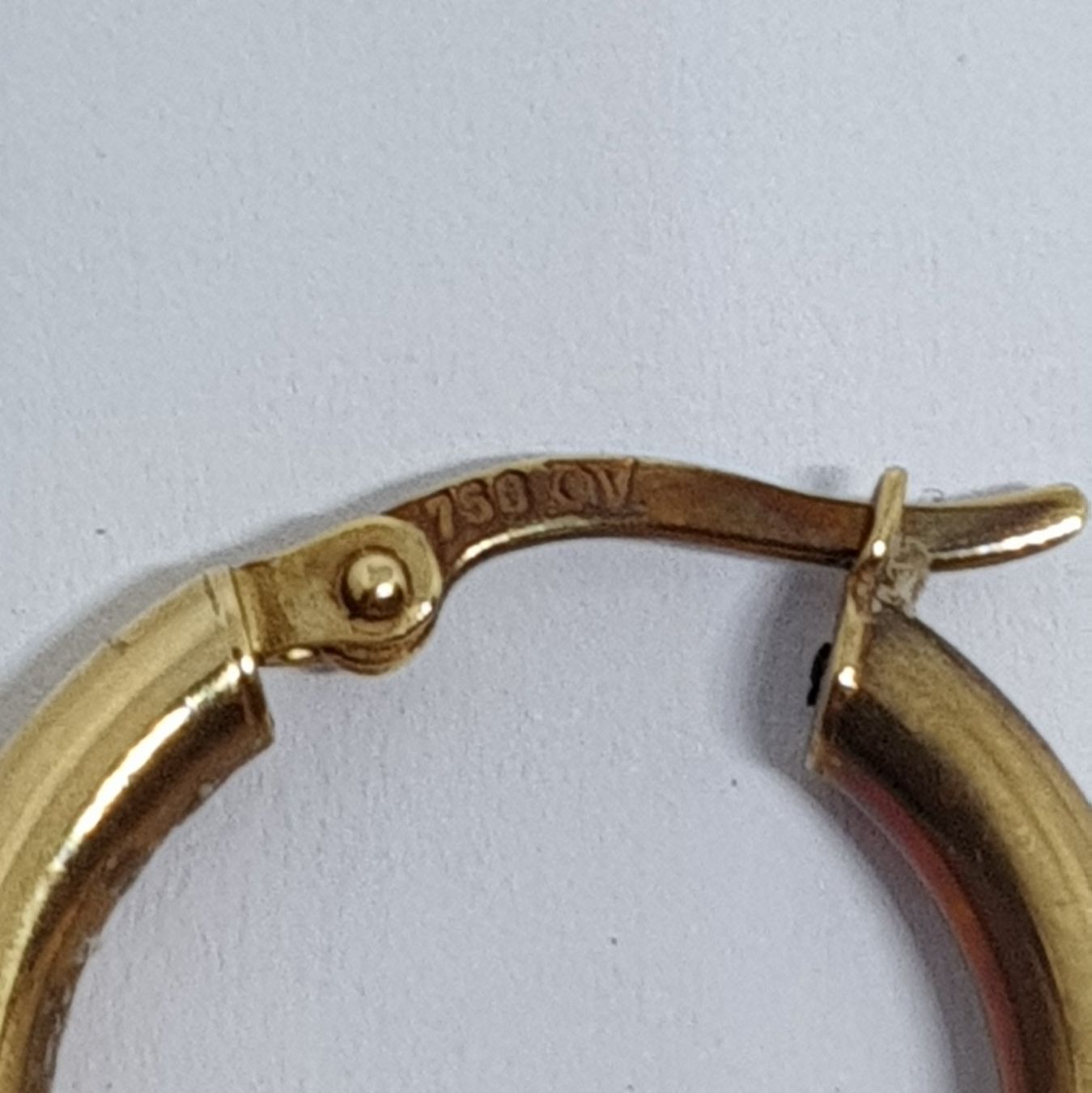 Orecchini pendenti & Orecchini a lobo: Echt 18K Gold Creolen – Usato da Luzern venduto da luzerngoldhaus 4