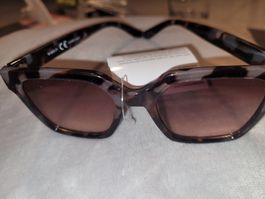 Trendige Sonnenbrille mit Muster, neu und ungetragen!
