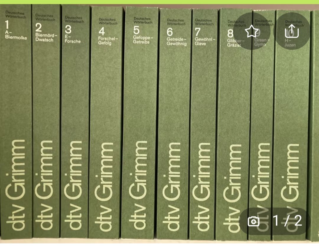 Libri: Grimm Wörterbuch – Usato da Basel venduto da Bafidu 3