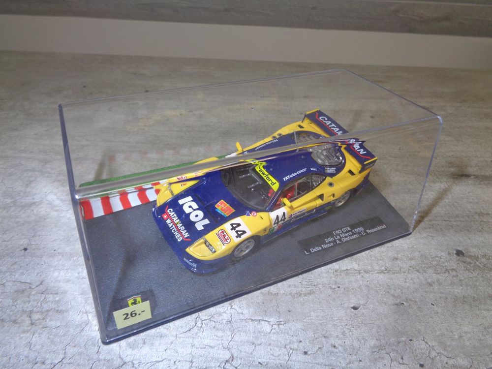 Ferrari F40 LM 3.5L Turbo V8 56 24 Heures du Mans 1996 Tecnomodel TEC43