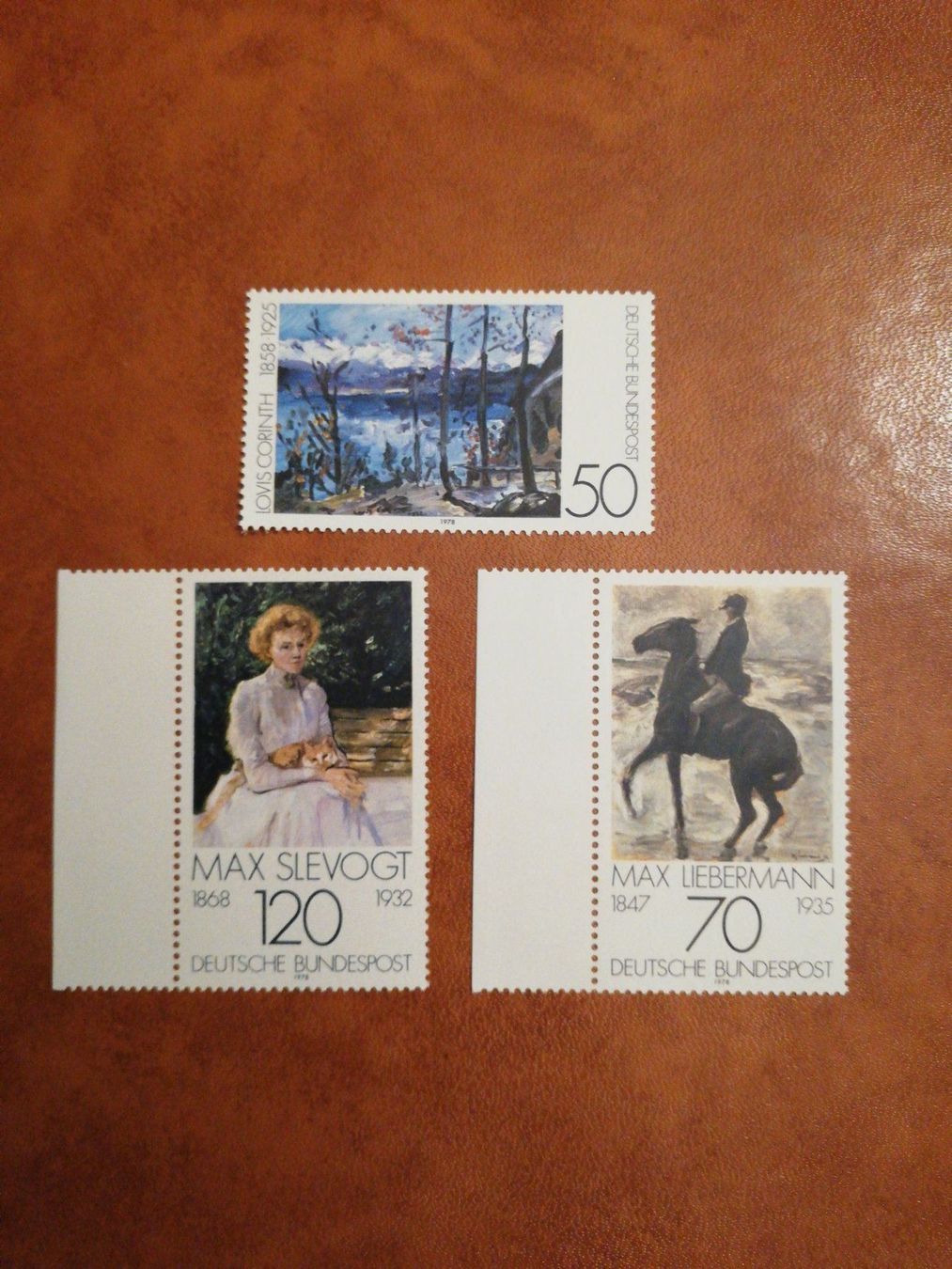 Tutti i francobolli: Deutsche Impressionisten 1978 postfrisch – Nuovo (secondo la descrizione) da zumikon venduto da lotegrandote
