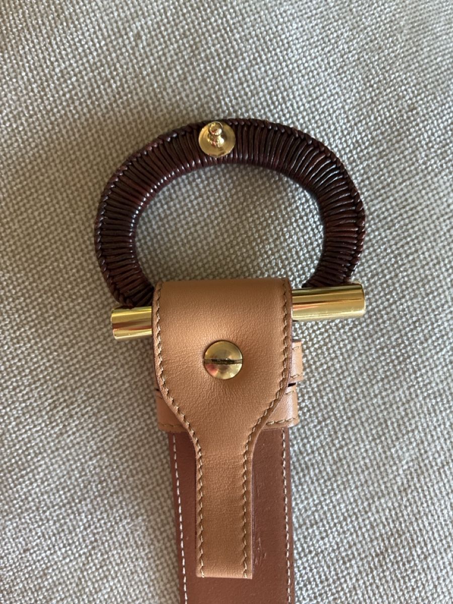 Ceintures: Gürtel CELINE Leder beige, Vintage – D'occasion à Aarau par ren_jf6f 4