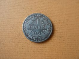 Dt. 1877 A, 1 Silbermark