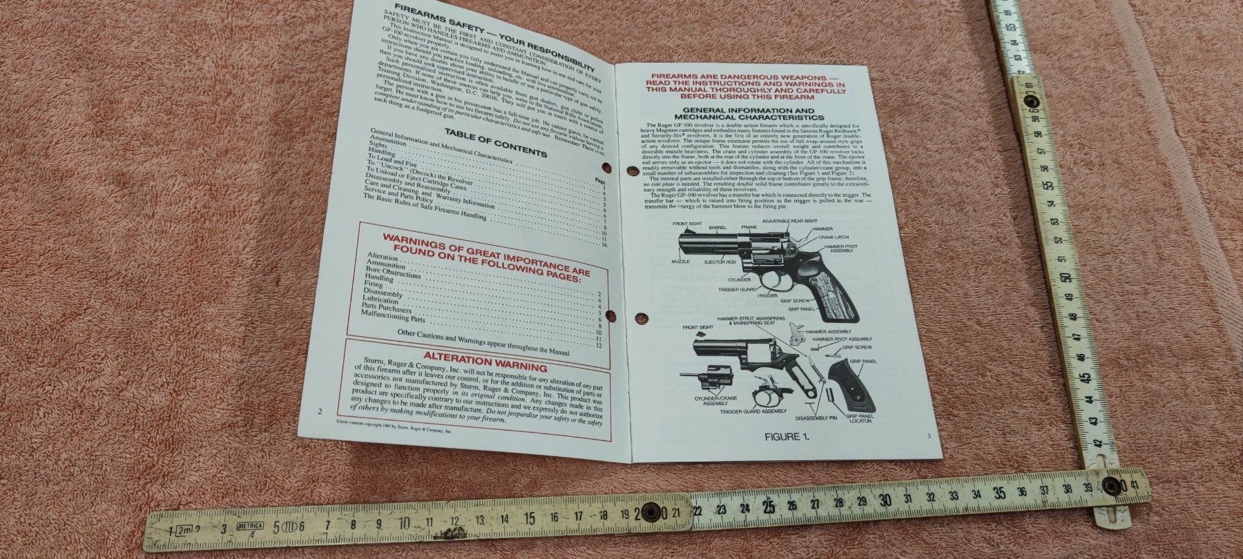 Documenti: ANLEITUNG RUGER GP-100 – Usato da Cama venduto da anto_a 1