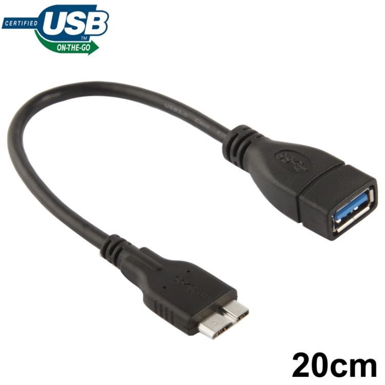 Altro: 20cm AF/Micro B 3.0 auf USB 3.0 OTG-Kabe – Nuovo e nell'imballaggio originale da Aesch BL venduto da Elektronik_Laden 1