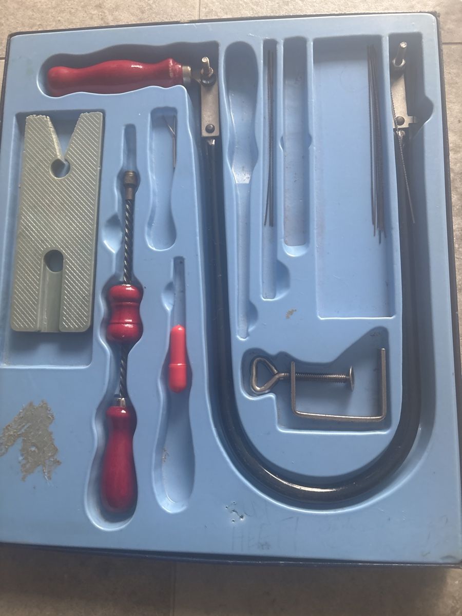Tutti gli attrezzi: Vintage Fretsaw Set in Case – Usato da Biel-Benken BL venduto da ste_86wx 1