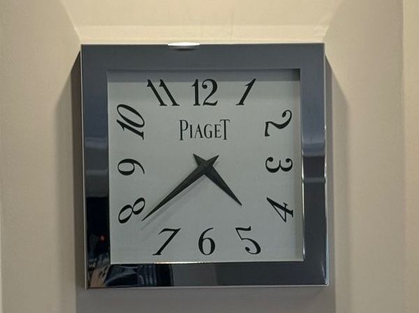 Piaget Orologi: Piaget rare Horloge murale/wall clock  48/48cm – Usato da Genève venduto da aspaklariacollection 6