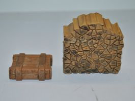 LGB Holzstapel und Kiste (MMT153)