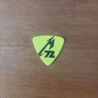 Metallica 2024 M72 Tour Plektrum Pick Gelb