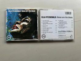 ELLA FITZGERALDO tolle CD Kult These are the blues JAZZ