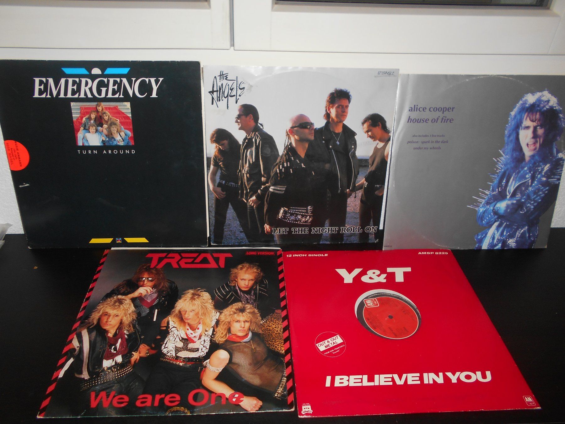 Schallplatten: 5 ROCK Maxi`s – Gebraucht aus Aarberg von witchhunter01