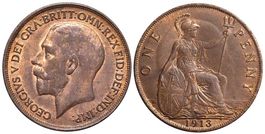 Großbritannien, Penny 1913