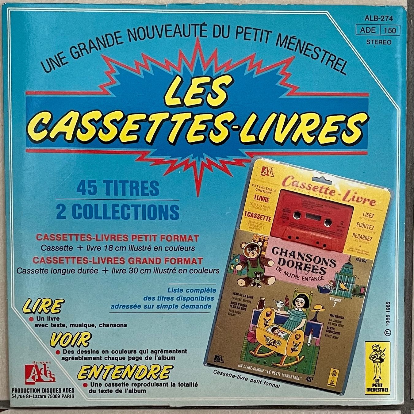 Vinyles: LES MEMOIRES D'UN ÂNE – D'occasion à Bussigny par vinyl-pas-cher 6