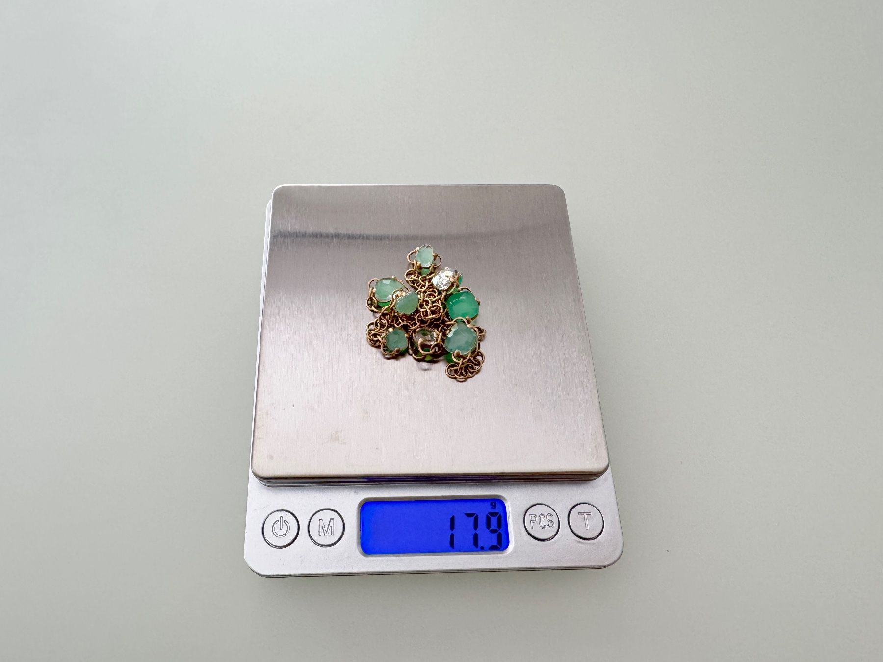 Pomellato Catenine: Collier Pomellato Capri en Or Rose Mat / Chrysoprases – Nuovo (secondo la descrizione) da Geneve venduto da iBest 7
