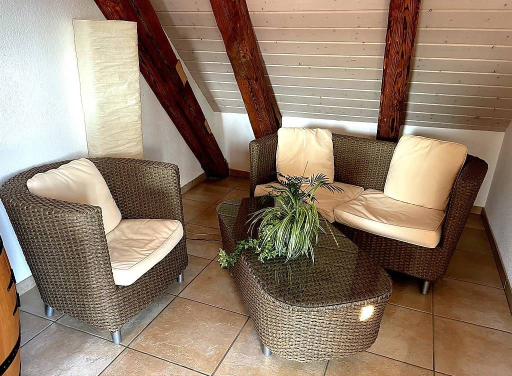 Micasa Sofas: Rattan Möbel – Gebraucht aus Knonau von Sunnyboy85