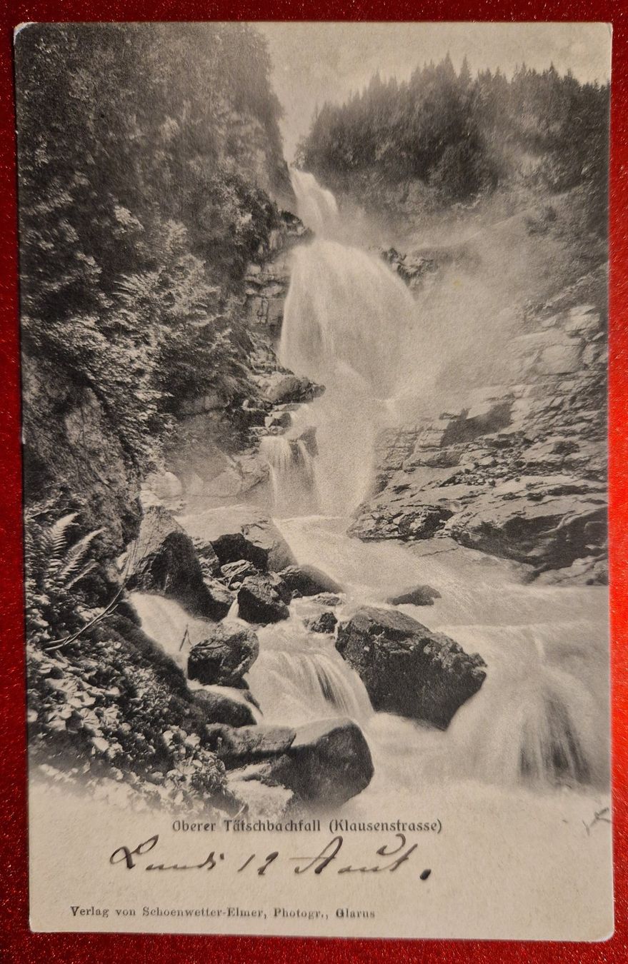 Cartoline postali: Oberer Tätschbachfall, Glarus – Nuovo (secondo la descrizione) da Melchnau venduto da Arthurius