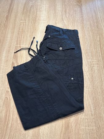 3/4 Sommerhose schwarz von Chicorée Gr XS