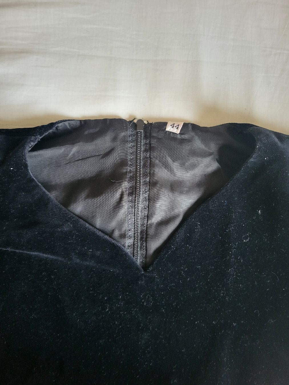 Kleider: Elegantes Vintage '70-'80 Samtkleid schwarz – Gebraucht aus Zürich von sahaara01 6