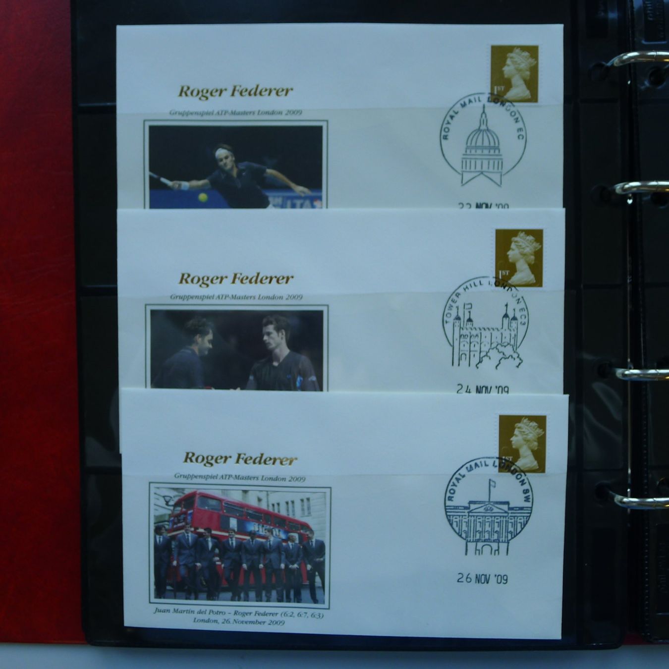 Alle Briefmarken: 2006-2010, Roger Federer, schöne Sammlung Abart & Belege! – Gebraucht aus Sursee von Luzernerraute 9