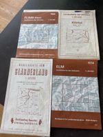 Wanderkarten Set: Glarnerland, Klöntal, Elm, Flims. ⛰️