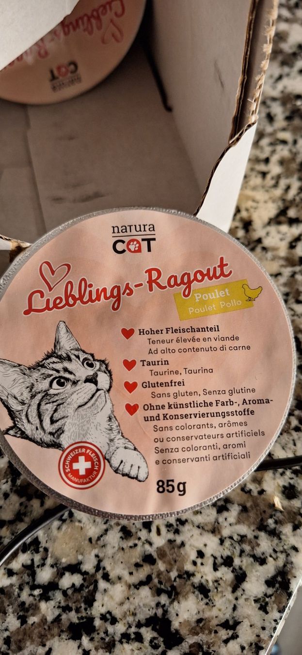 Mangimi: Katzenfutter (Lachs und Poulet) – Nuovo e nell'imballaggio originale da Münsingen venduto da Muesu86 2