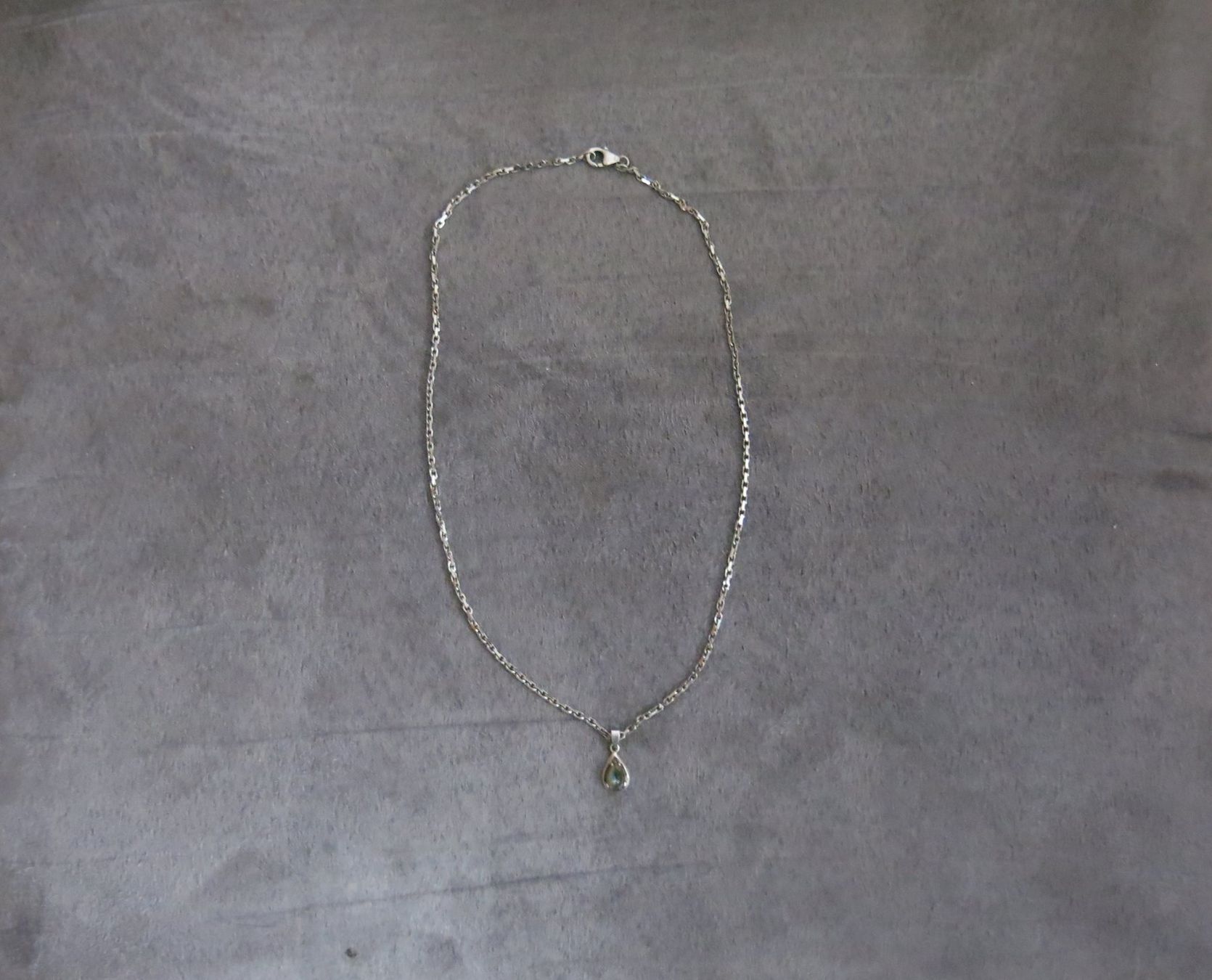 Ketten: Halskette 925 silber mit Anhänger / ca 44cm – Gebraucht aus Schaffhausen von Espressoo7