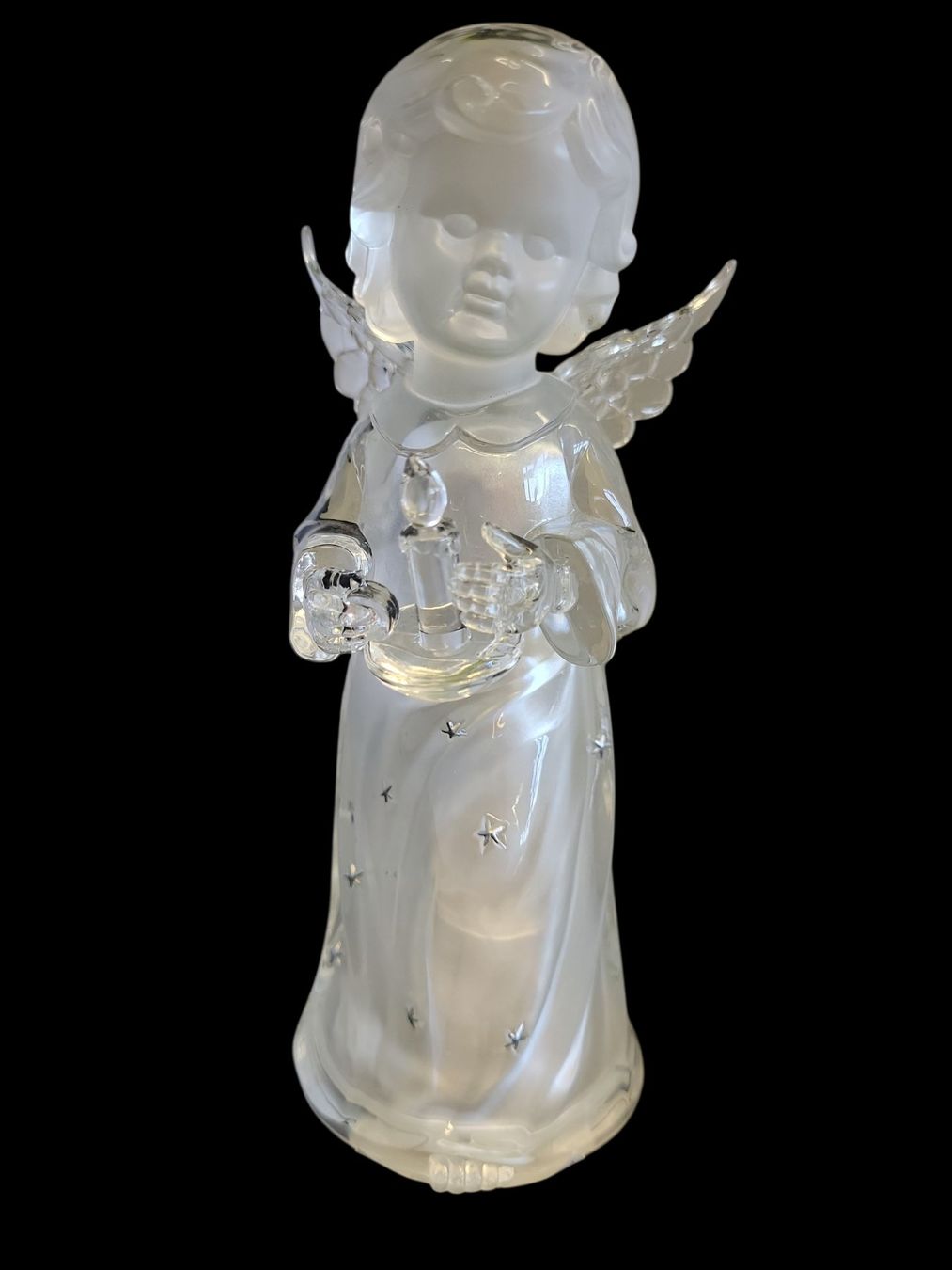 Statuette: LED-Engel, stehend mit Kerze – Nuovo e nell'imballaggio originale da Kaltbrunn venduto da bue_xtg5