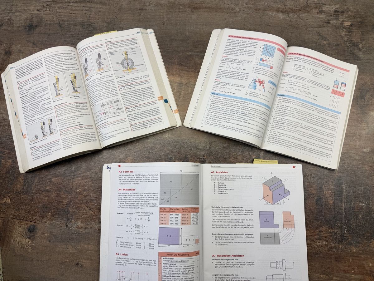 Bücher: Fachbuch Kraftfahrzeugtechnik Bücher SVBA Tabellen – Gebraucht aus Hallau von R.R.91 1
