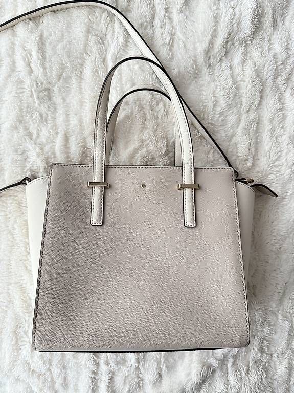 Kate Spade Borse da donna: Kate Spade Echtleder-Tasche, Beige/Cream, Satchel – Usato da Wollerau venduto da nad_tkc7