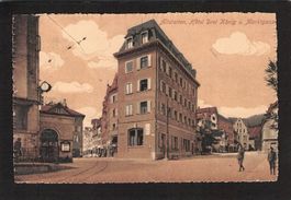#Altstätten SG , Hotel 3 Könige u. Marktgasse , gel. 1917