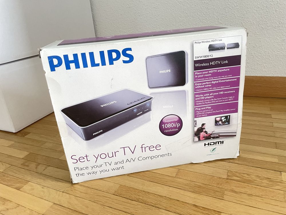 Philips Home Cinema: Philips SWW1800 Wireless HDTV Link – Usato da Tägerwilen venduto da Shaimaa