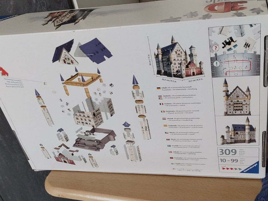 Ravensburger Puzzles: 3D Puzzle Schloss Neuschwanden – Neu (gemäss Beschreibung) aus Dottikon von Oldyfreak 5