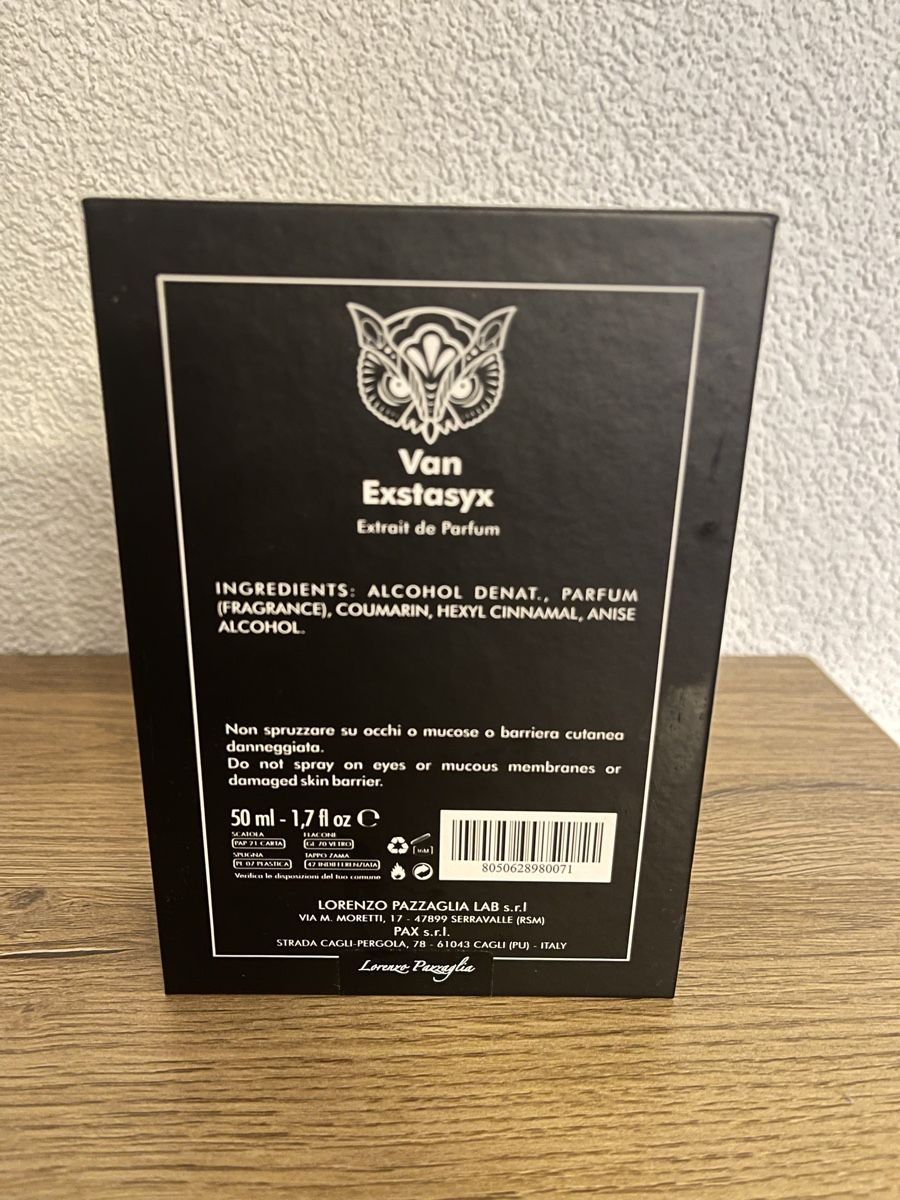 Profumi & Eau de Toilette: Lorenzo Pazzaglia Van Exstasyx – Nuovo (secondo la descrizione) da Winterthur venduto da Selinnn 2