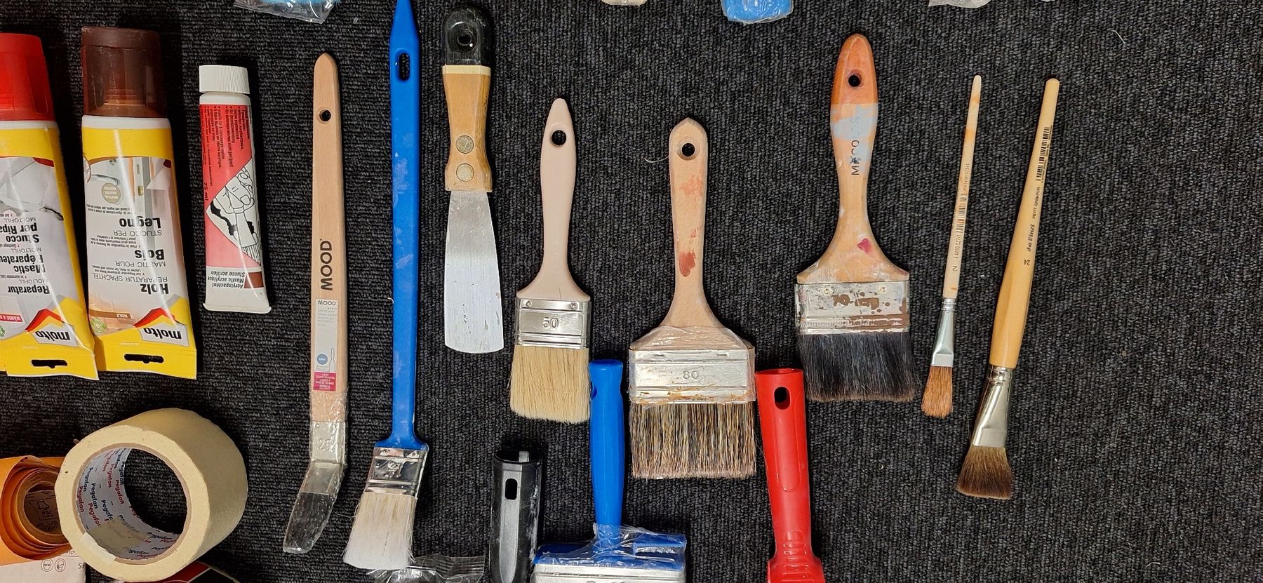 Pennelli: Maler- Pinsel Set – Nuovo (secondo la descrizione) da Brugg AG venduto da bacbac5757 1