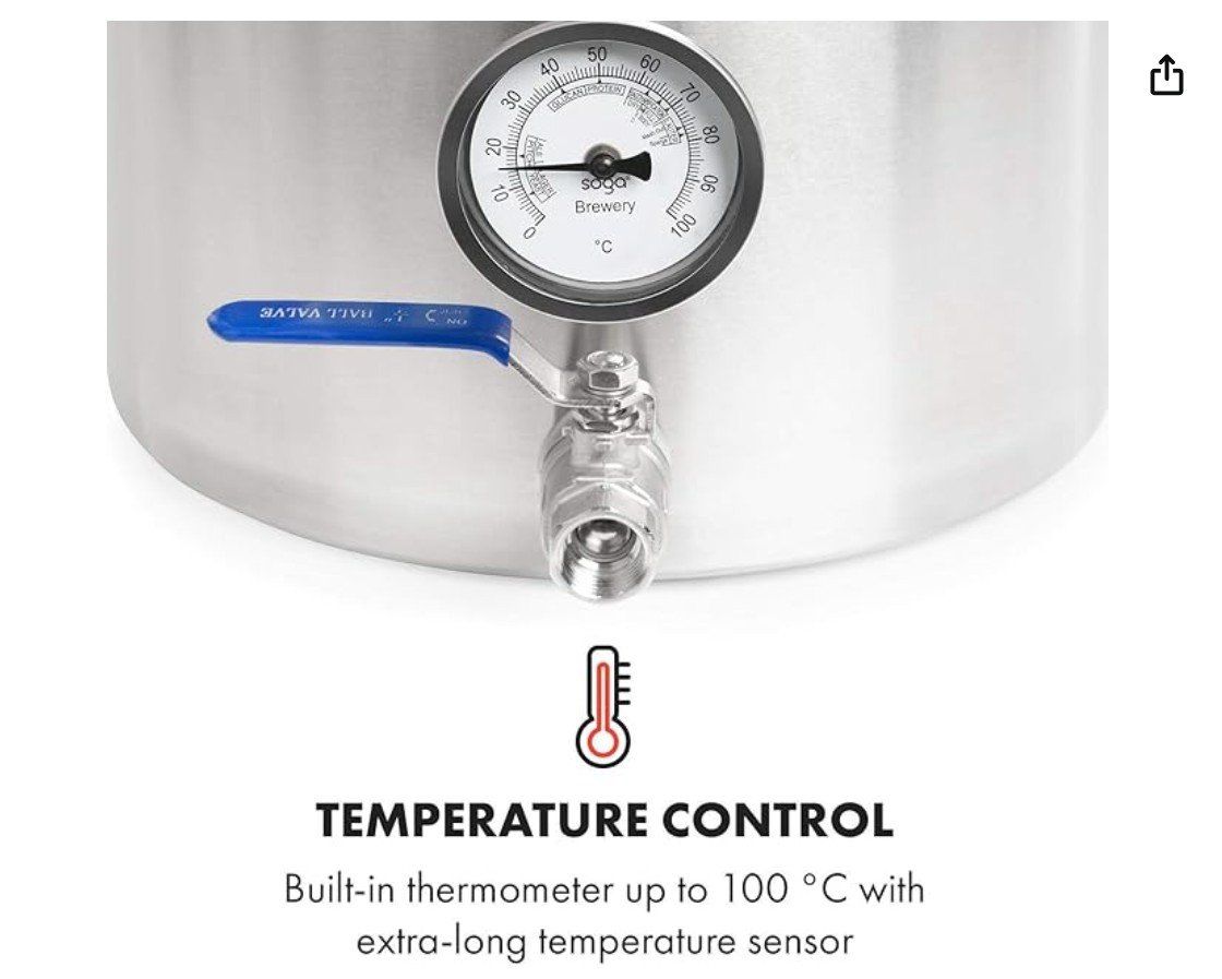 Elettrodomestici da cucina: Klarstein Brauheld Pur - Mash Kettle, Beer Brewing System – Usato da Wolfhalden venduto da tmr_gt5k 7