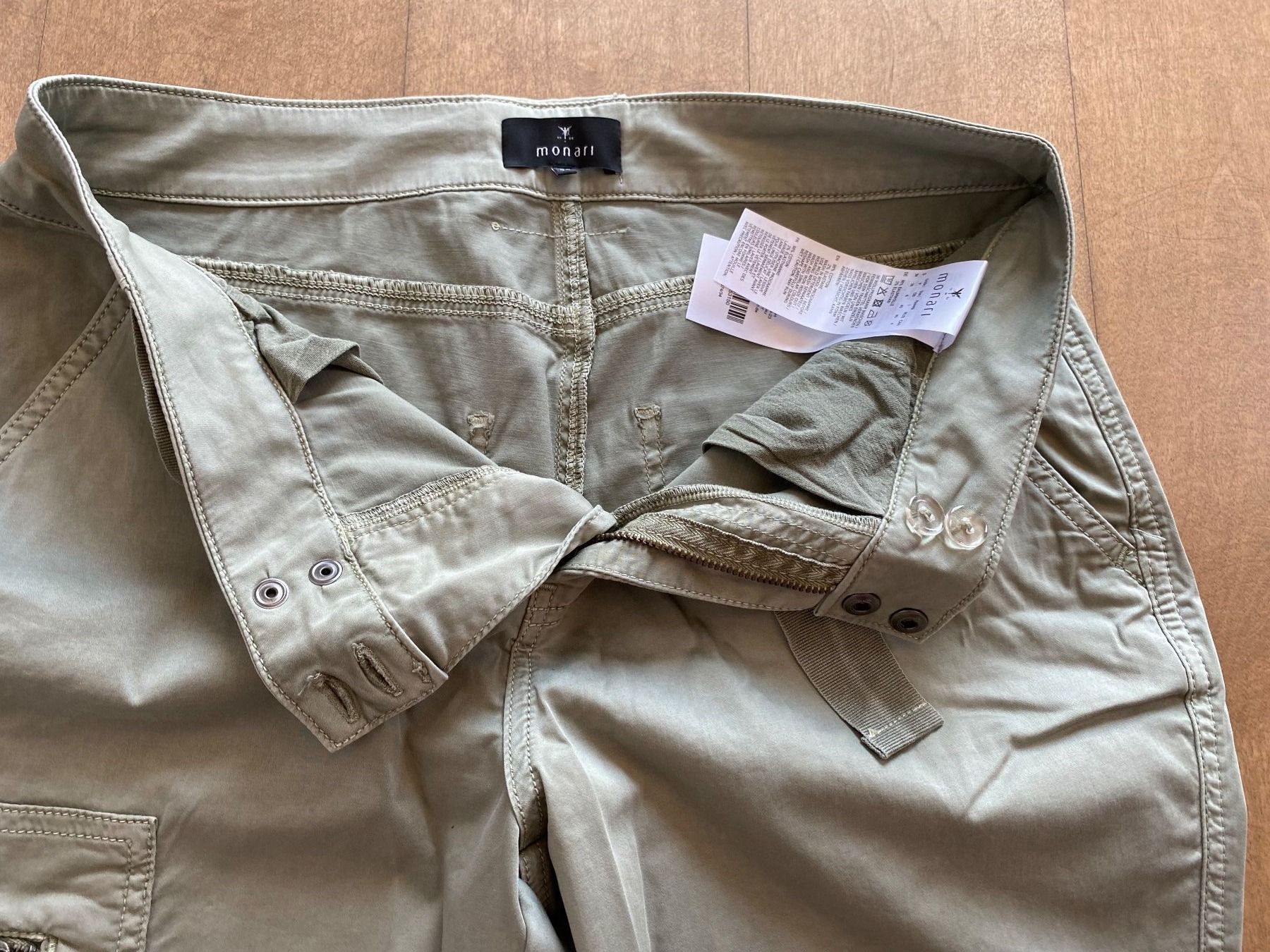 Monari Hosen: Monari - Olivegrüne Cargohose – Neu (gemäss Beschreibung) aus Meilen von kleisi01 5