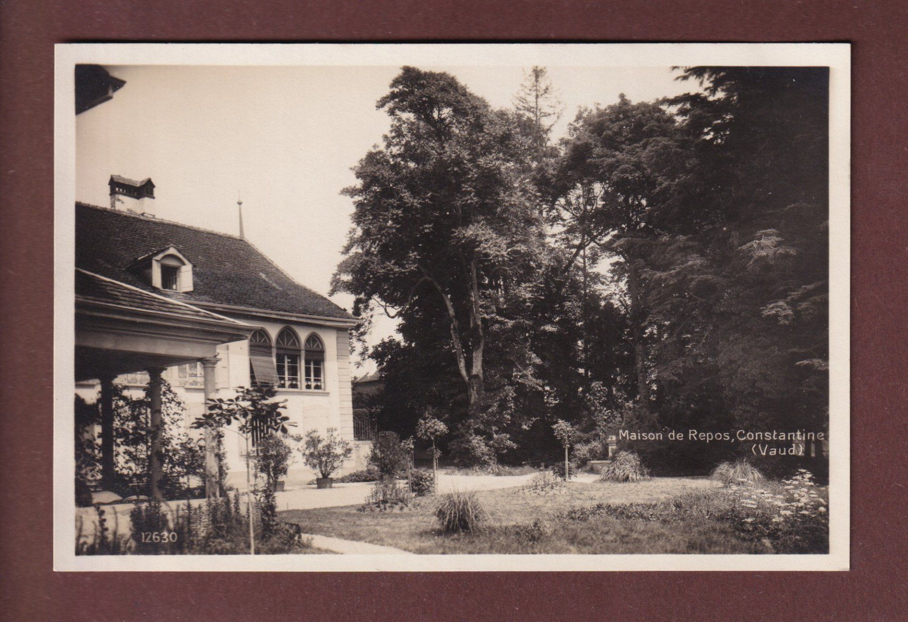Cartoline postali: CONSTANTINE - Maison de repos – Usato da Pully venduto da nicecards-shop