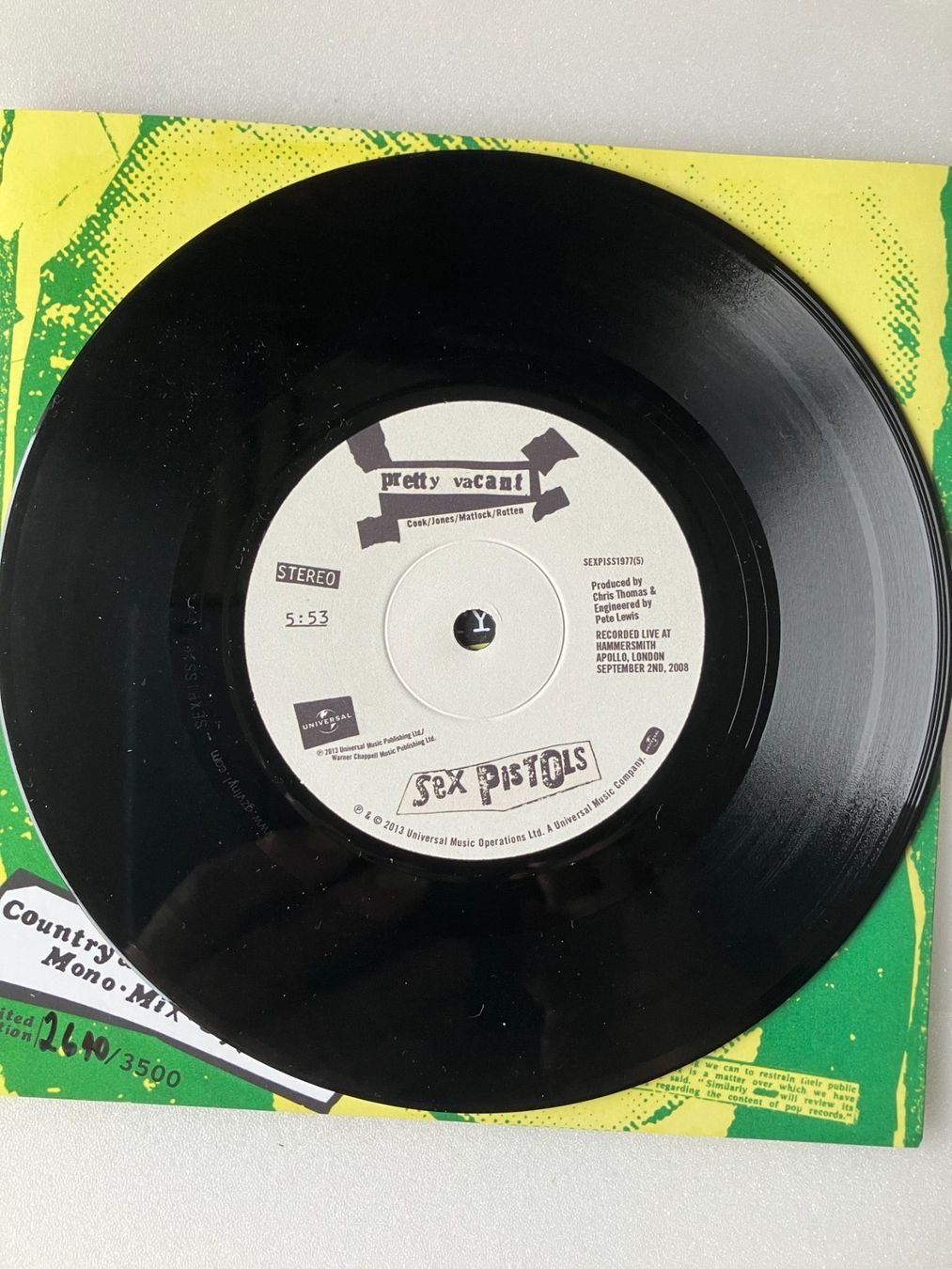 Schallplatten: Sex Pistols – Gebraucht aus Aarwangen von Jukebox3 7