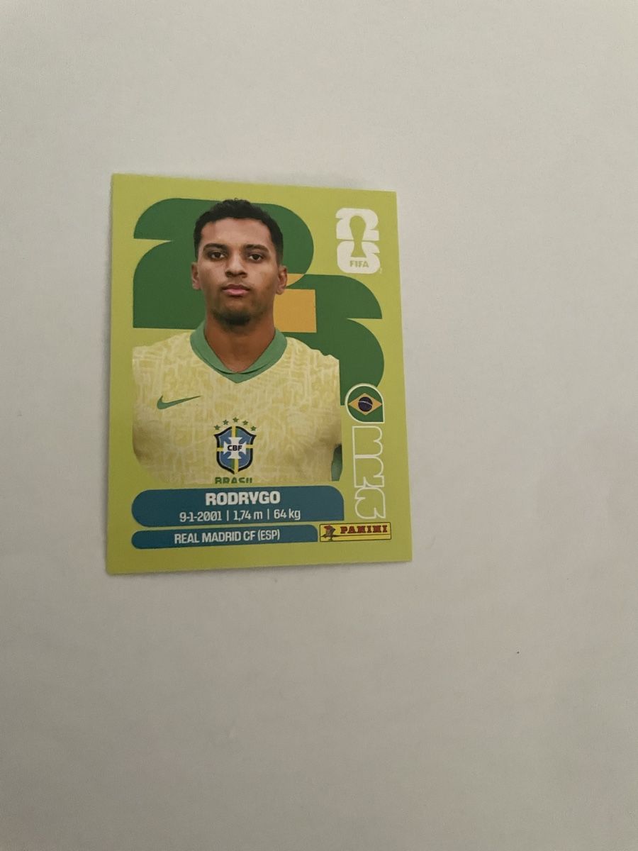 Panini Carte collezionabili: FIFA WM 2026 Rodrvgo BRA 15 – Nuovo (secondo la descrizione) da Winterthur venduto da Cobraforce