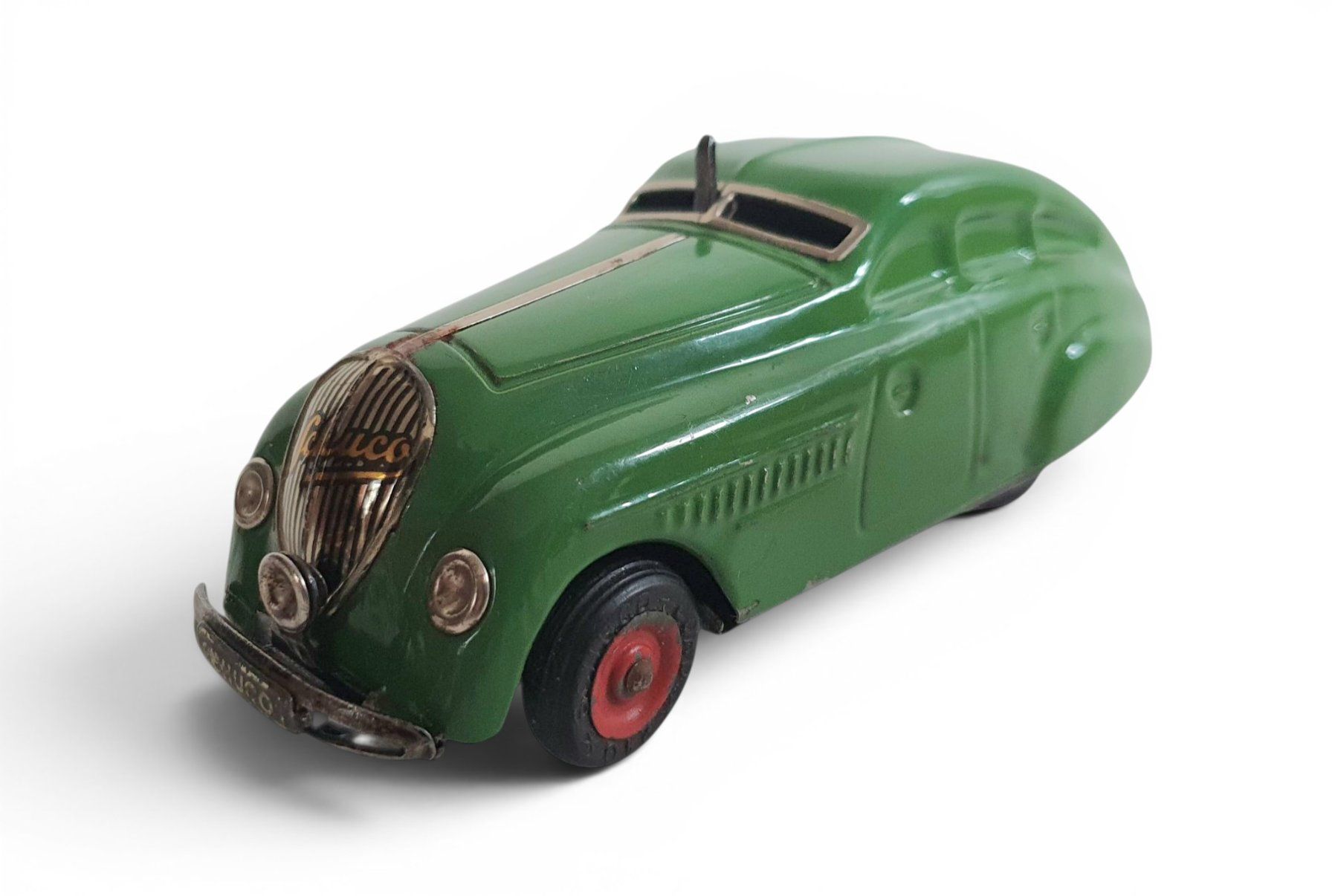 Schuco Giocattoli: Vorkriegs Schuco Auto 1750 – Usato da Rickenbach b. Wil venduto da klassikmarkt.ch 1