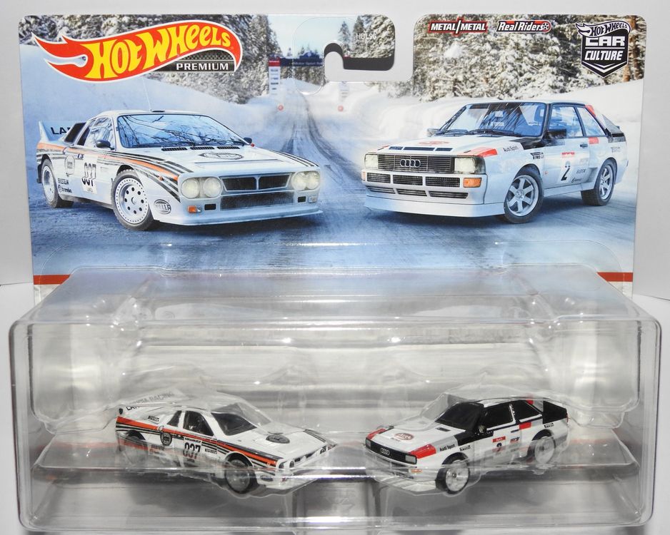 Hot Wheels Premium Lancia Rally Audi Sport Quattro Acheter