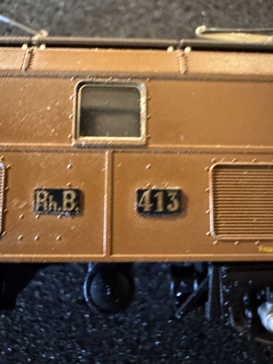 Bemo Modelleisenbahnen: RhB Ge 6/6 I 413 – Gebraucht aus Esslingen von Ursr1 1