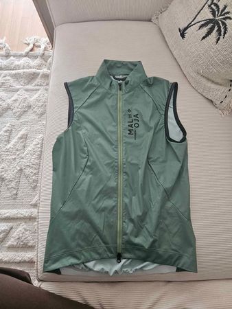 FREE SHIPPING - Jersey bike, brand Maloja, green size S
