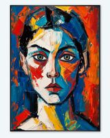 "RESILIENZA" FineArt su tela incorniciato50x70 moderno