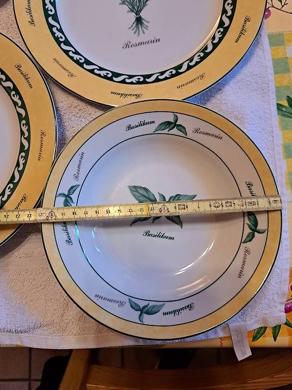 Piatti: Teller La Cucina Kräuter-Collection – Usato da Hettiswil venduto da san_kf5h 3