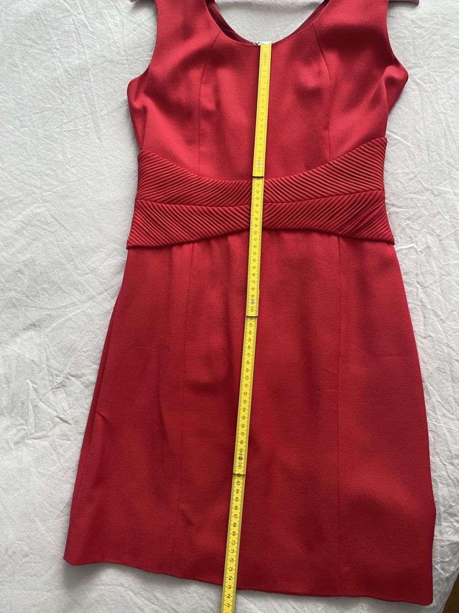 Kleider: Superbe robe structurée rouge JIKI Monte-Carlo - taille 40 – Gebraucht aus Lausanne von Vracorama 4