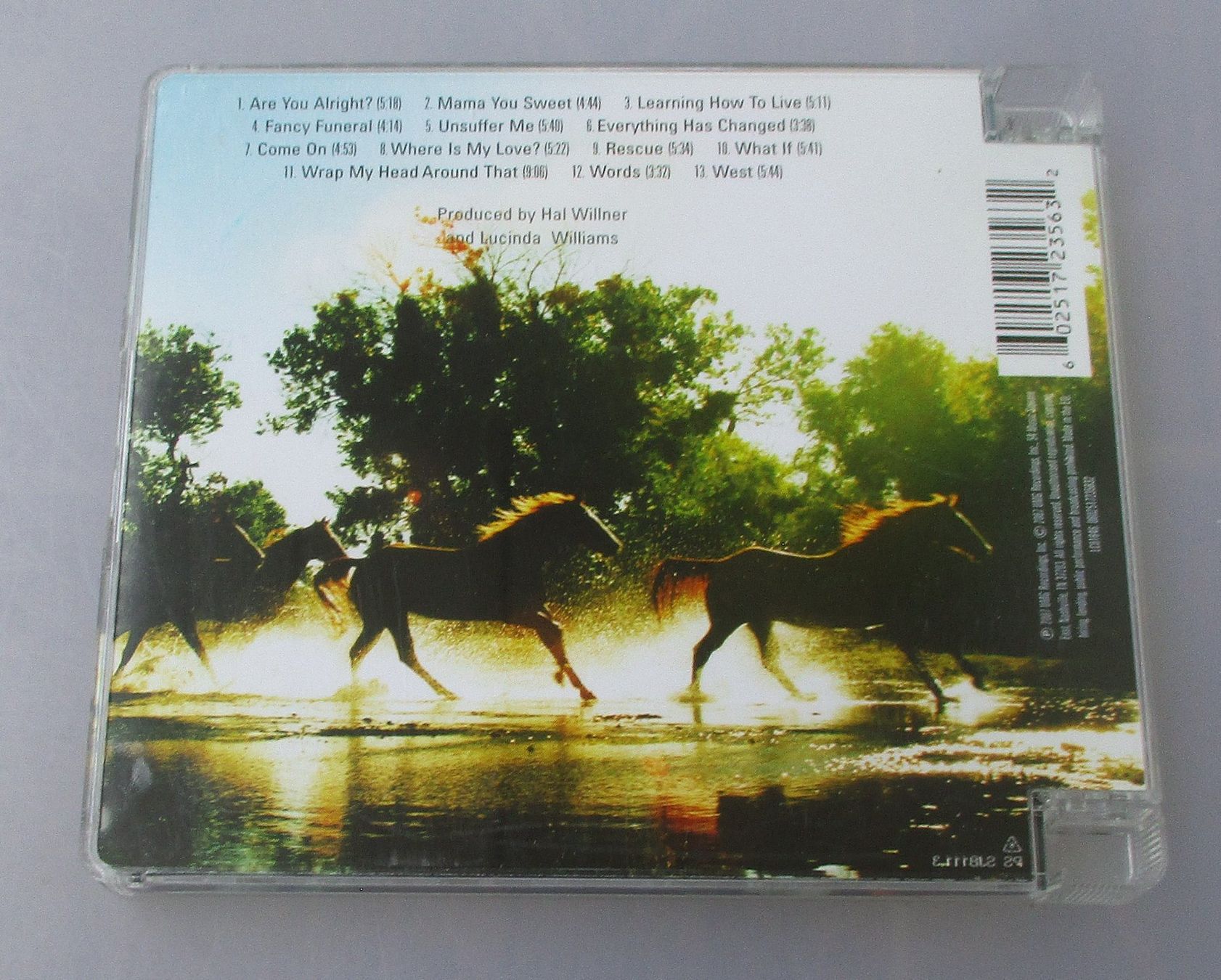 CDs: LUCINDA WILLIAMS - West – Gebraucht aus Wattwil von Muriel11 1