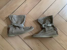HECTOR - Leder Stiefelette beige 37