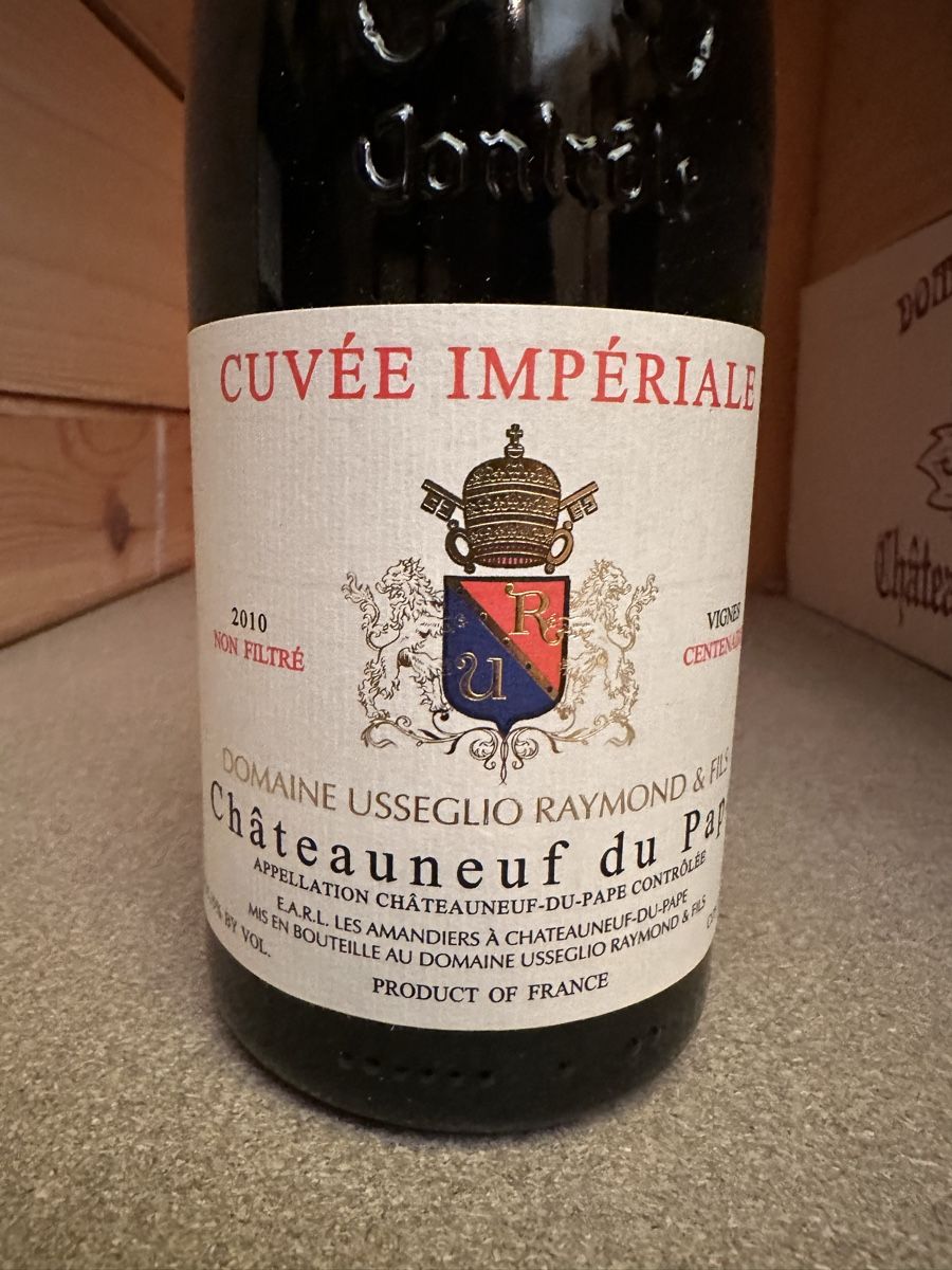 Vino: Raymond Usseglio CNP Cuvee Imperial 2010 – Nuovo e nell'imballaggio originale da Elsau venduto da sch_6mcn 1