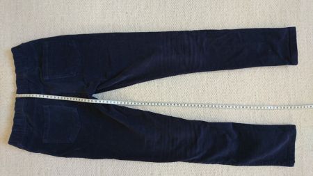 Manchesterhose, dunkelblau, Gr. ca. 134